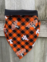 Small Dogfandana-all dogfandanas are reversible with team pattern and coordinating solid color fabric.
